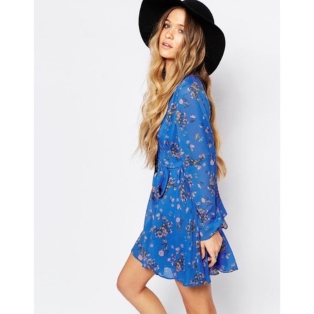 Free People royal blue Dress